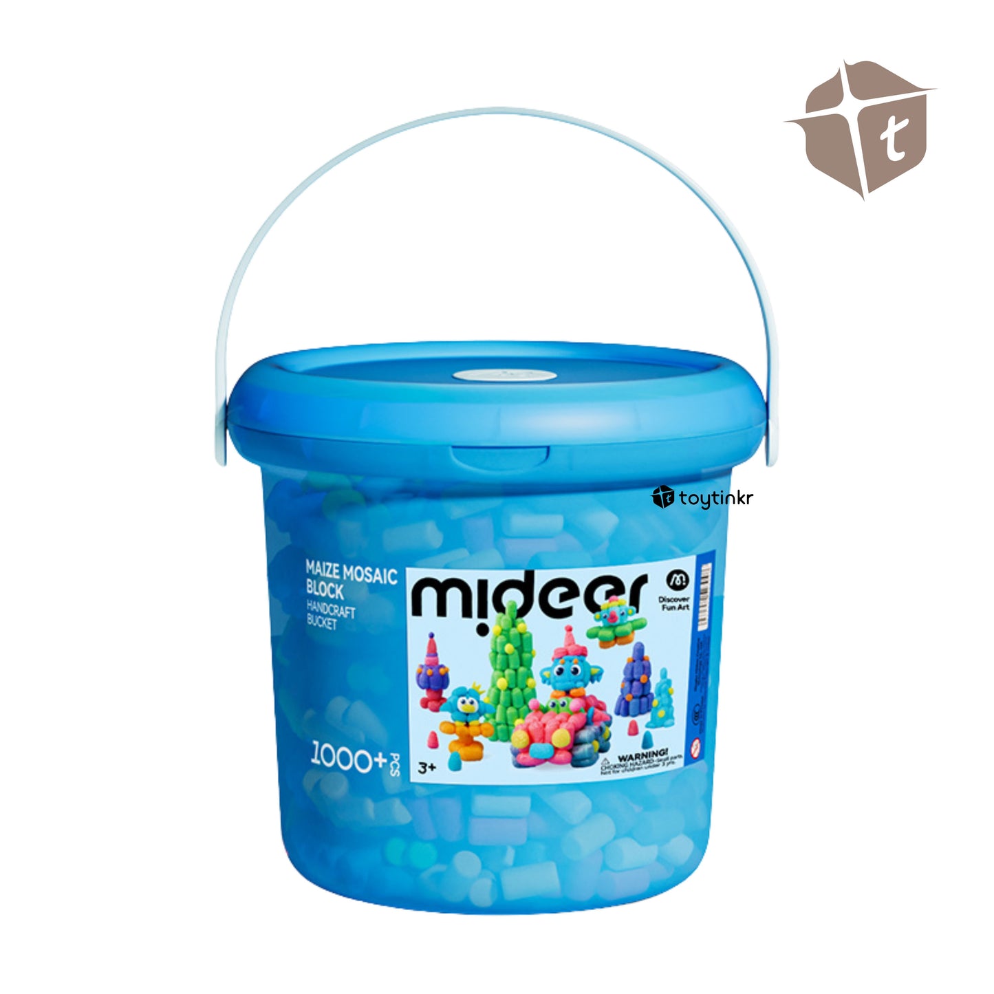 Mideer Maize Mosaic Blocks - 1000pc by Toytinkr