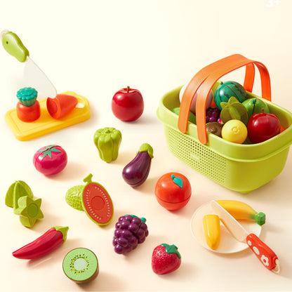Mideer Fruits and Vegetables Cutting Playset by Toytinkr