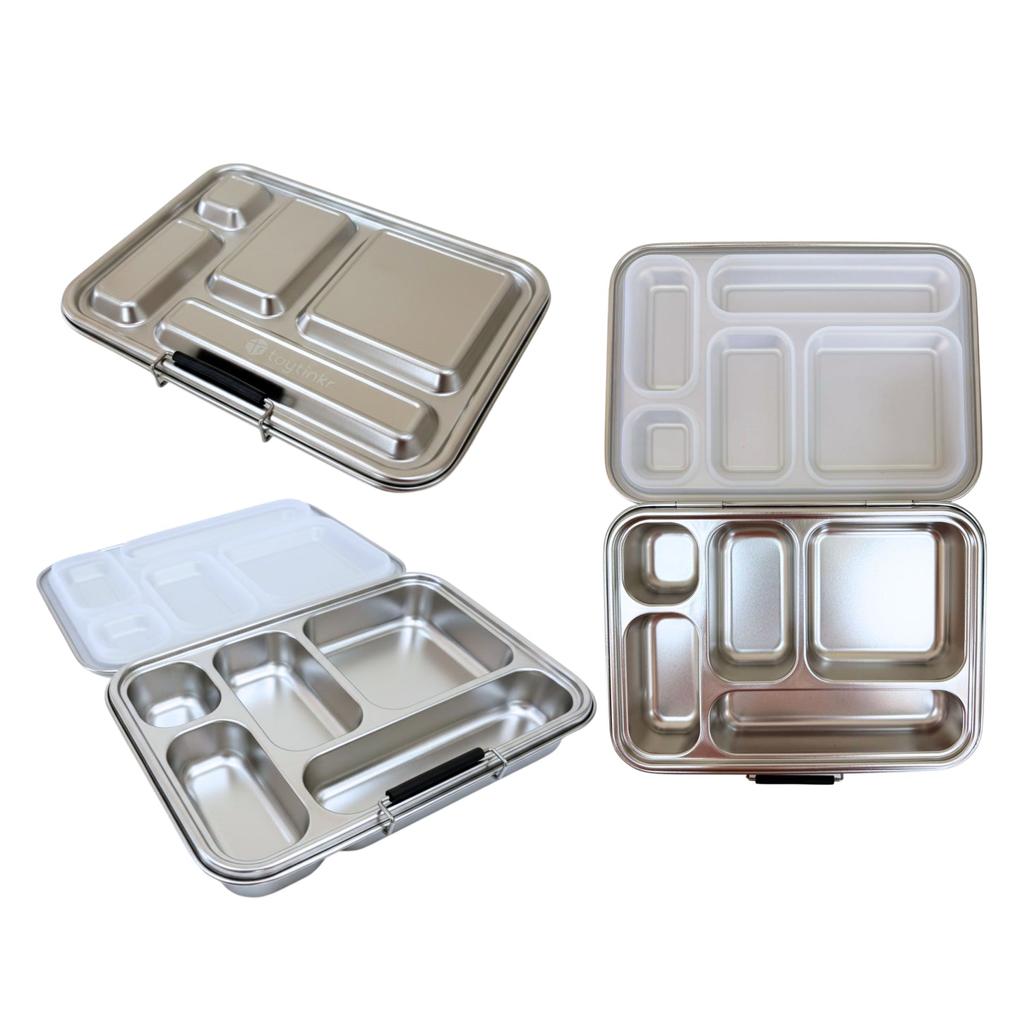 Toytinkr Personalized Stainless Lunchbox - 5 Compartments
