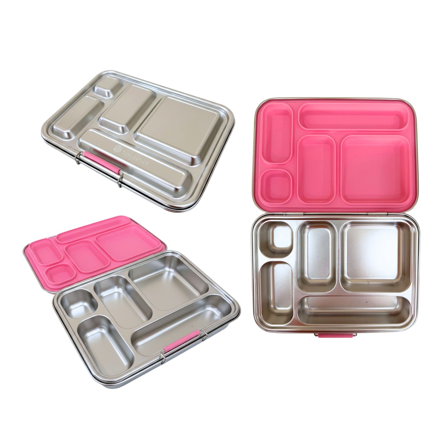 Toytinkr Personalized Stainless Lunchbox - 5 Compartments