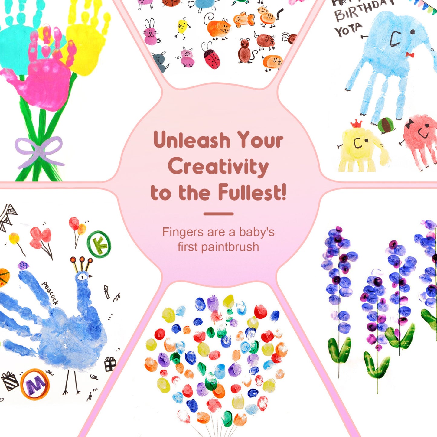 Jar Melo Scented Finger Paint - 12 Colors by Toytinkr