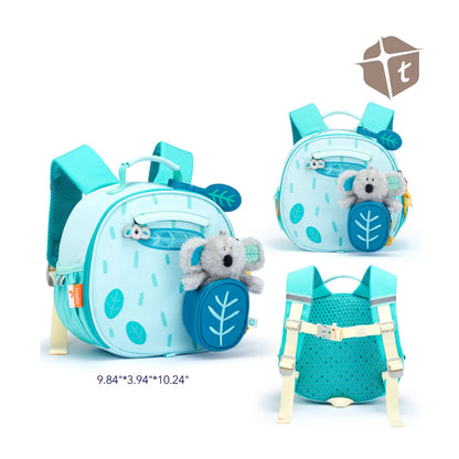 Mideer Snuggle Square Backpack - Blue by Toytinkr