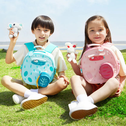 Mideer Snuggle Square Backpack - Blue by Toytinkr