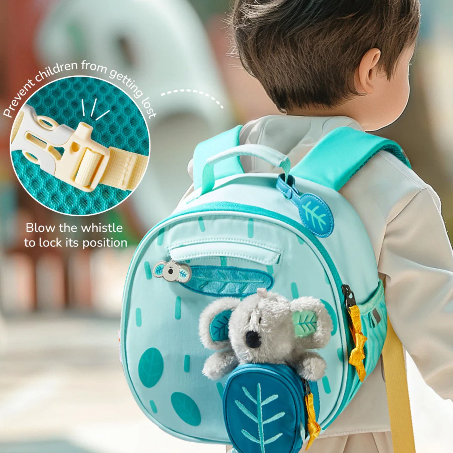 Mideer Snuggle Square Backpack - Pink by Toytinkr