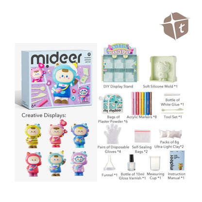 Mideer DIY Plaster Artisan Kit by Toytinkr