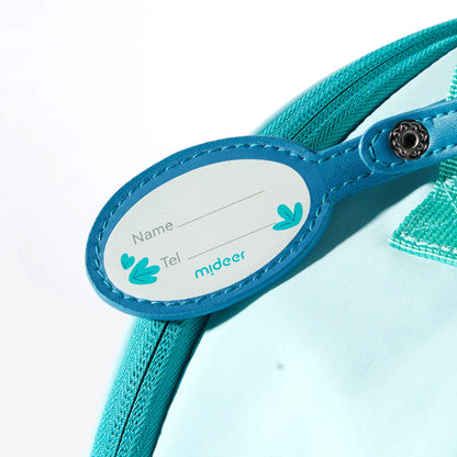 Mideer Snuggle Square Backpack - Blue by Toytinkr