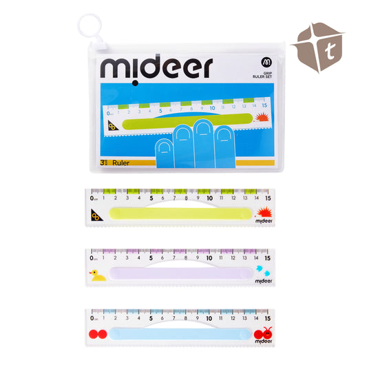 Mideer Grip Ruler Set by Toytinkr