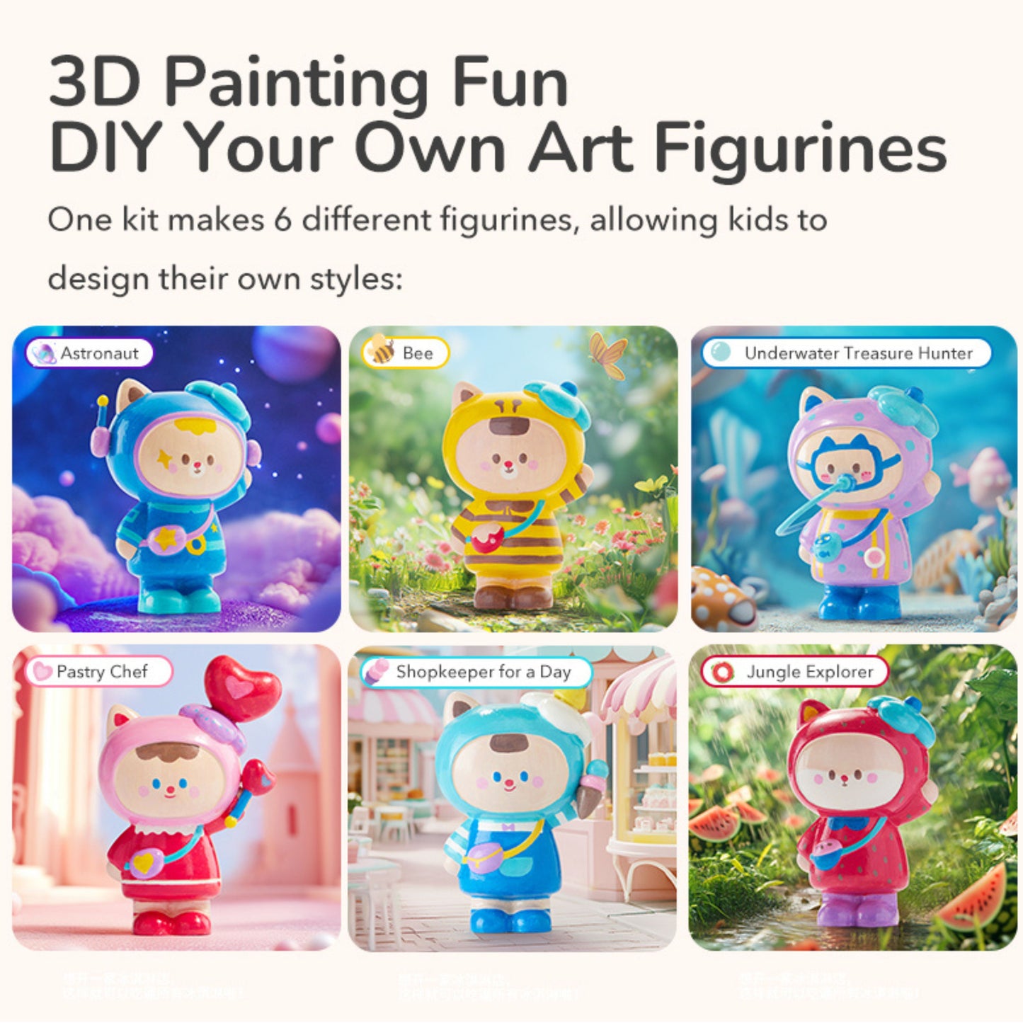 Mideer DIY Plaster Artisan Kit by Toytinkr
