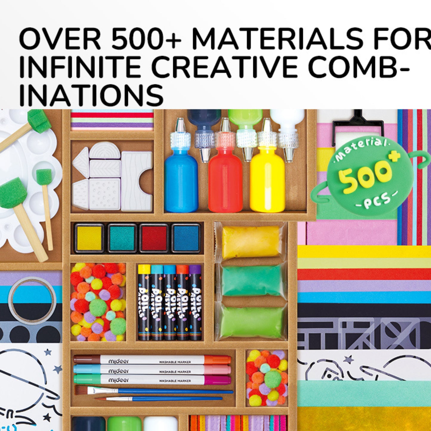 Mideer Creative Art Expression Box Set by Toytinkr