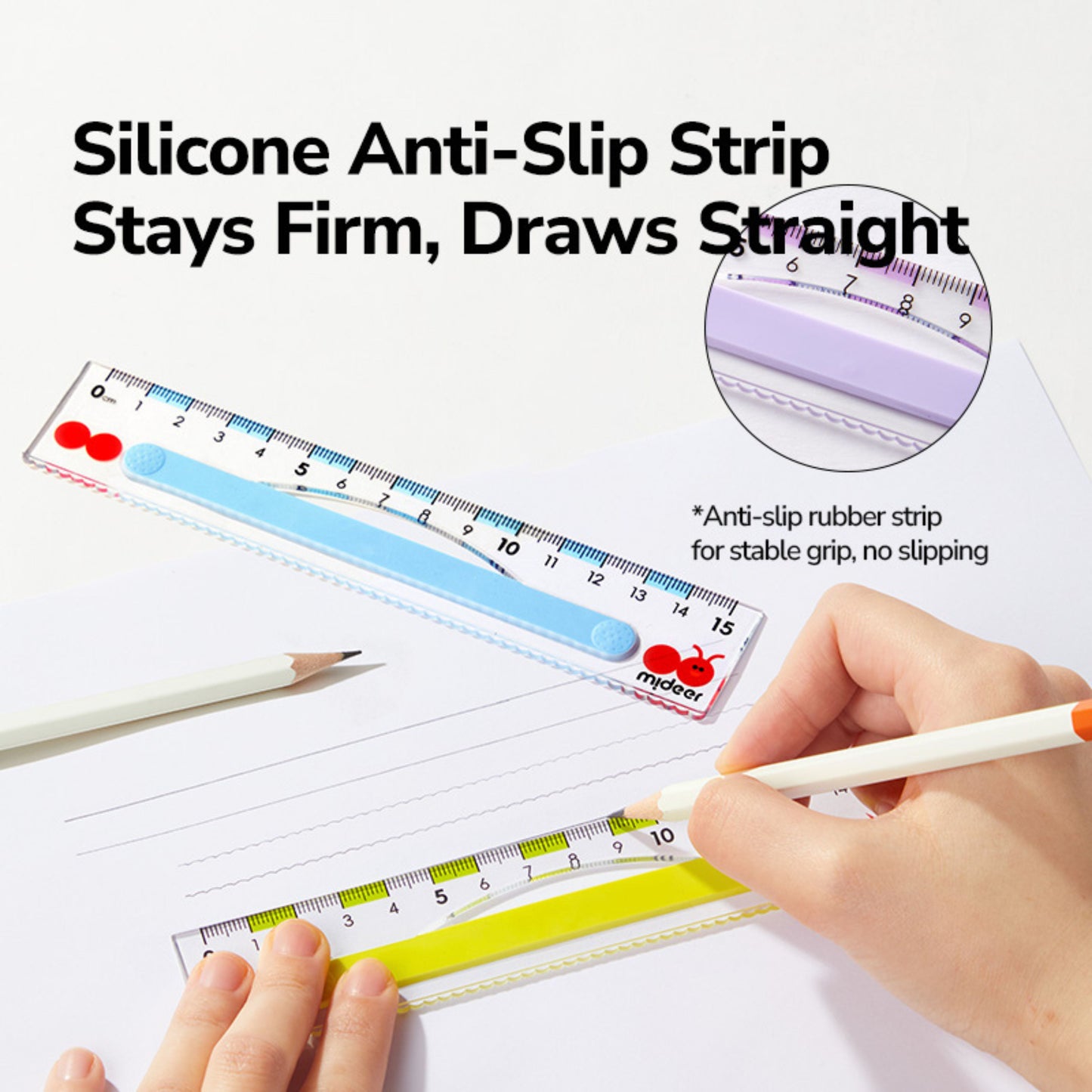 Mideer Grip Ruler Set by Toytinkr