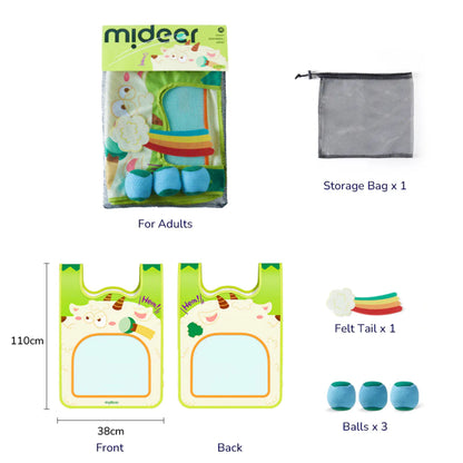 Mideer Crazy Dodgeball Game Vest by Toytinkr