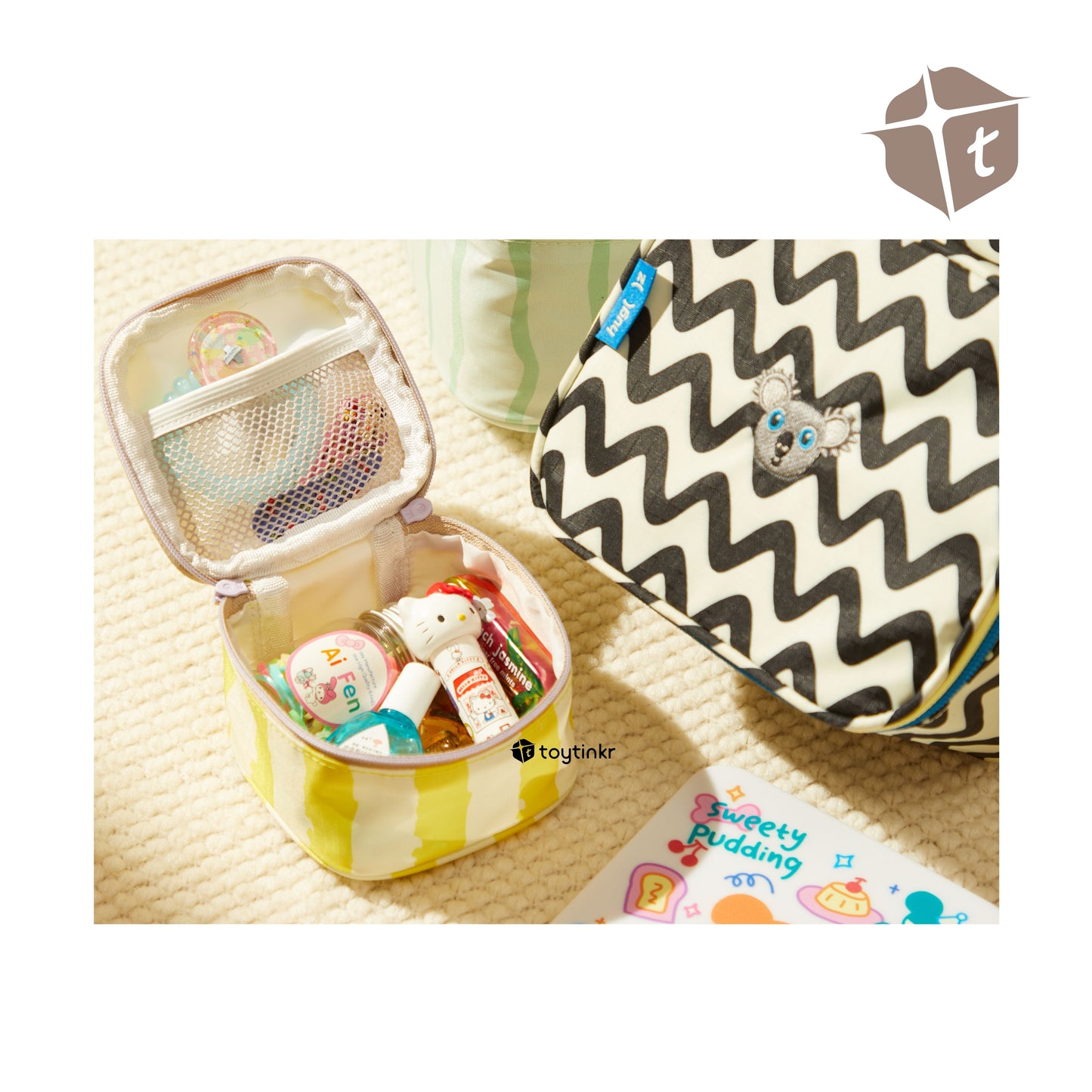 Hug Z Personalized Hanging Tofu Pouch by Toytinkr