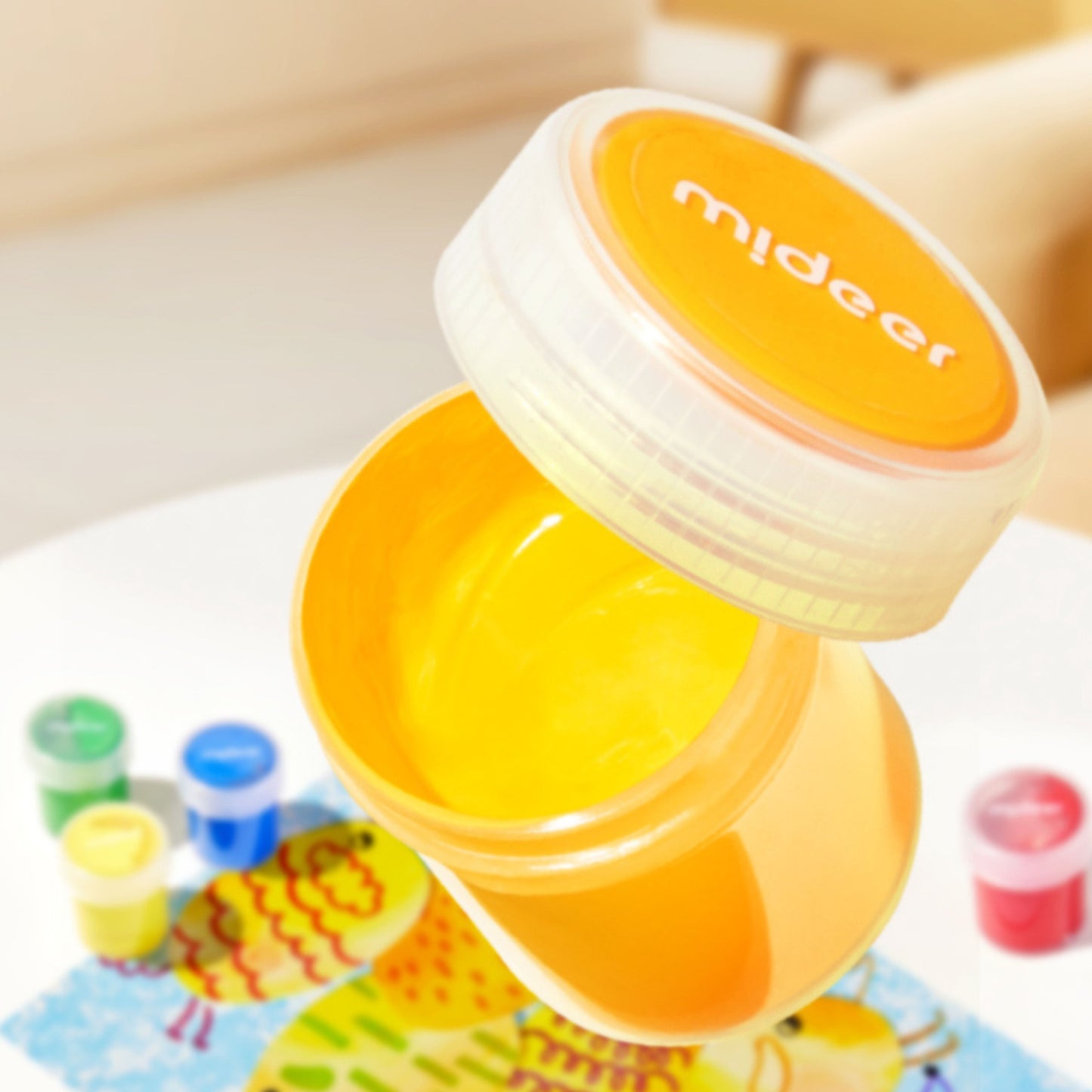 Mideer Portable Gouache Paint Bucket Set by Toytinkr