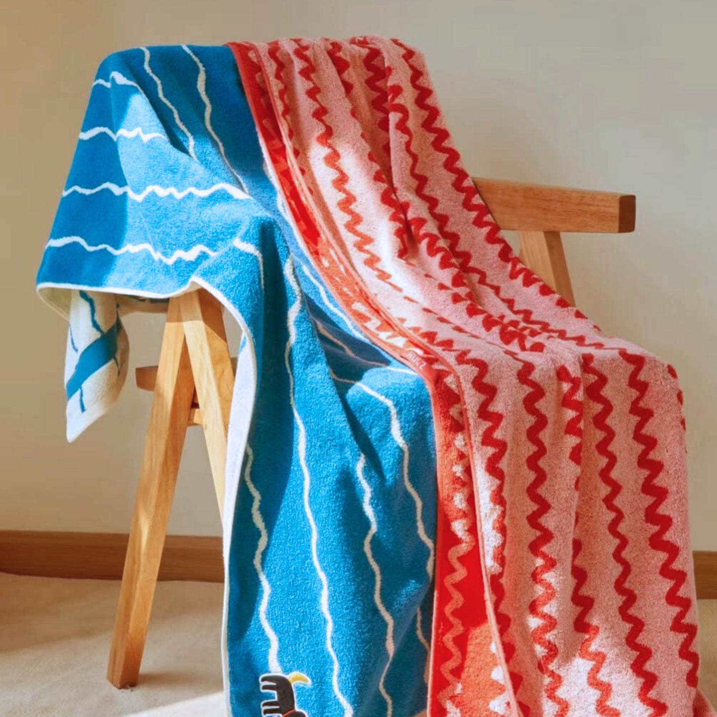 Hug Z AntiBacterial Bath Towel by Toytinkr
