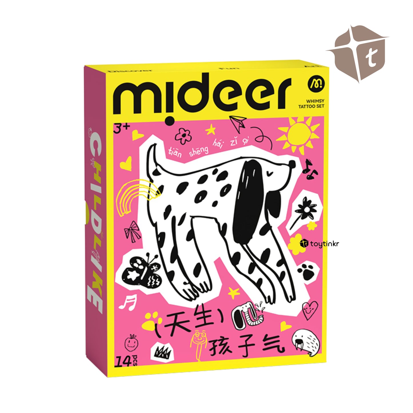 Mideer Childish Tattoo Stickers - Girl (Set) by Toytinkr