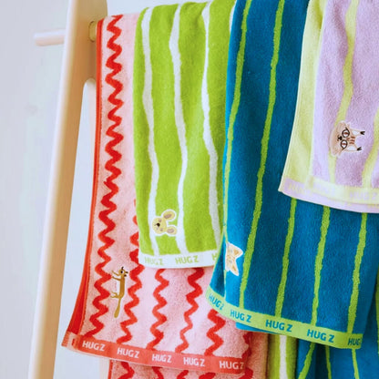 Hug Z AntiBacterial Bath Towel by Toytinkr