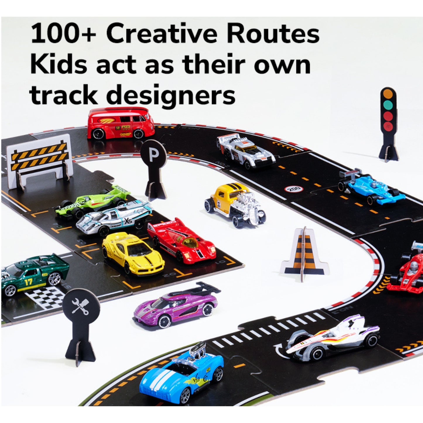 Mideer Speed Garage Track Set by Toytinkr