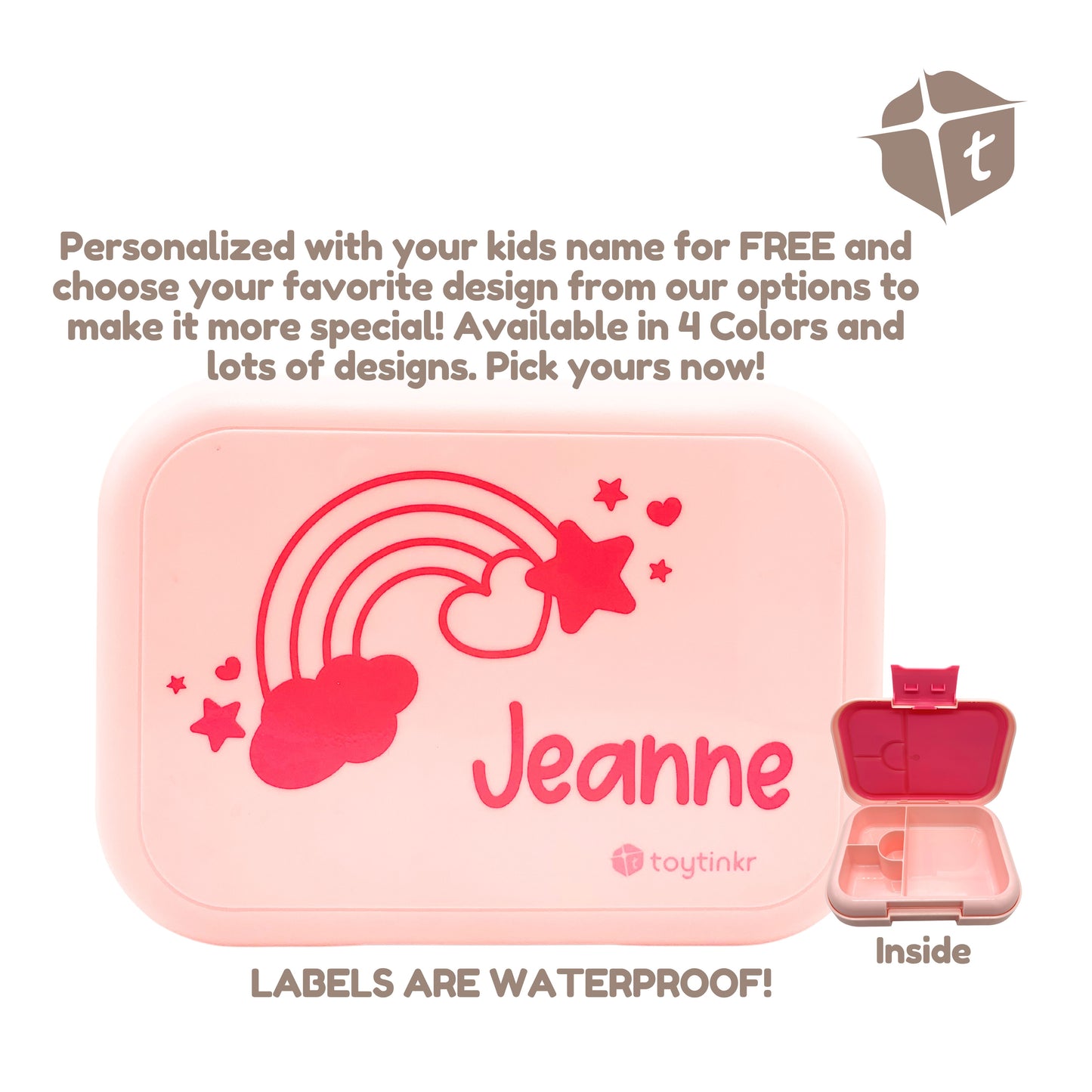 Personalized Lunchbox by Toytinkr