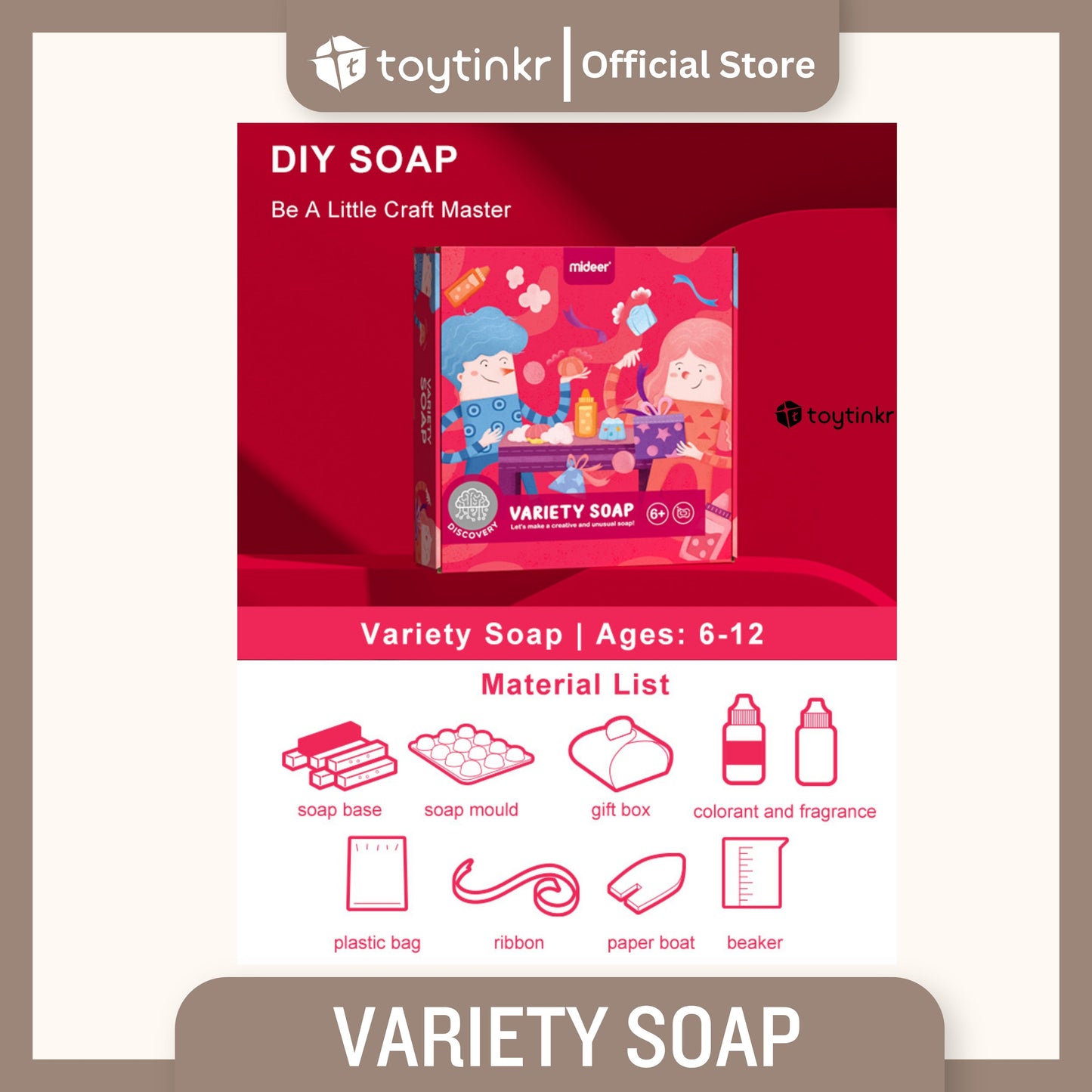 Mideer Variety Soap by Toytinkr