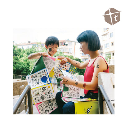 Mideer Childish Tattoo Stickers - Boy (Set) by Toytinkr