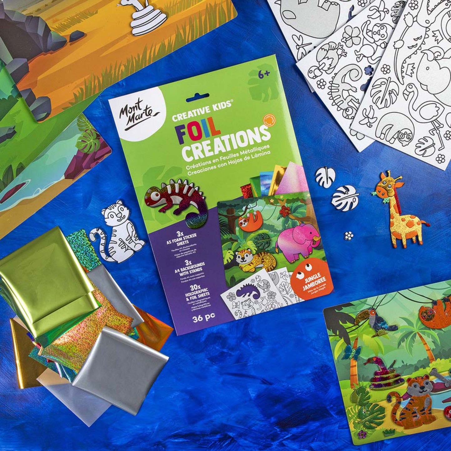 Mont Marte Foil Creations - Jungle by Toytinkr