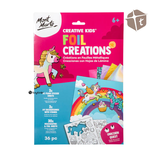 Mont Marte Foil Creations - Unicorn Quest by Toytinkr