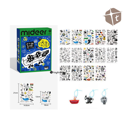 Mideer Childish Tattoo Stickers - Boy (Set) by Toytinkr