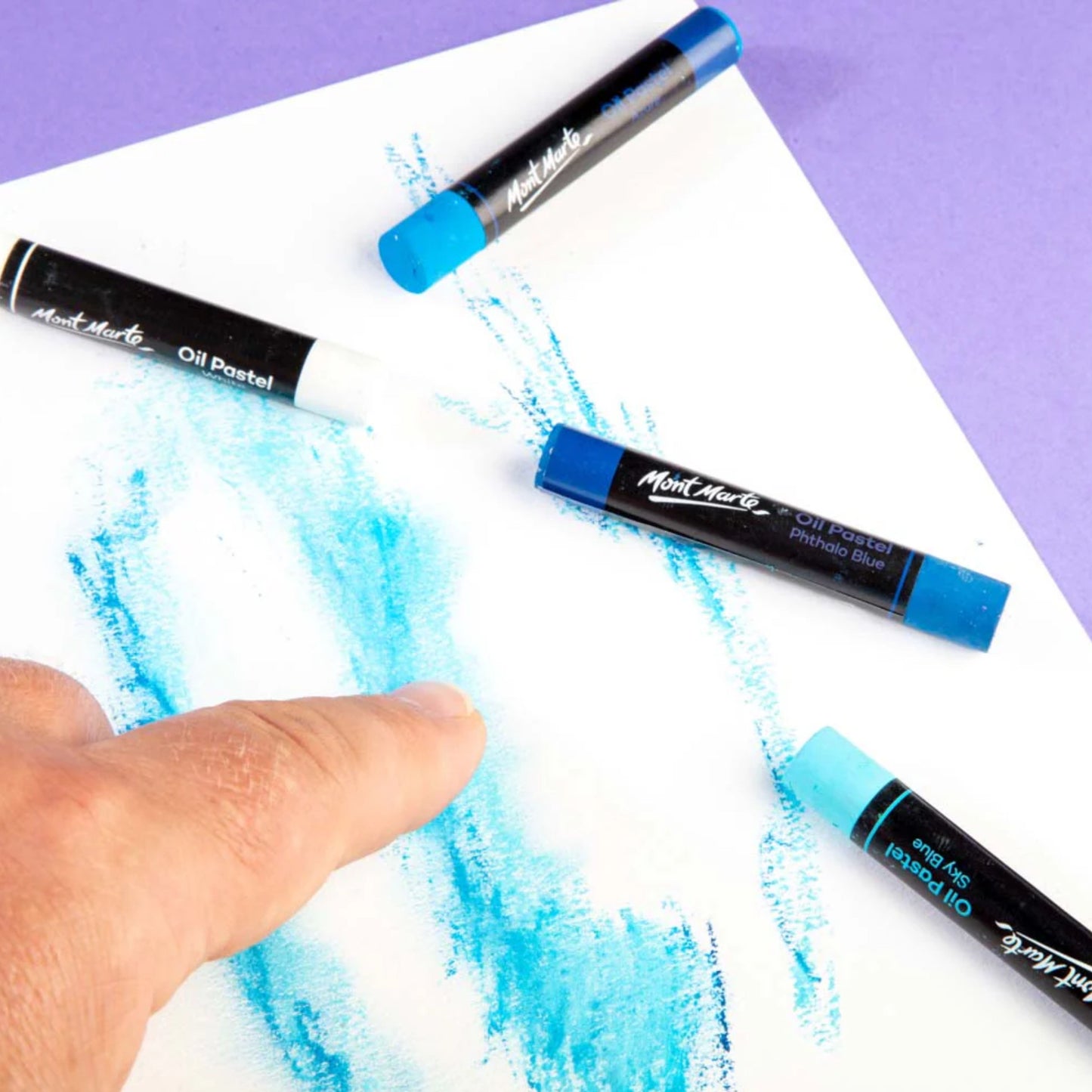 Mont Marte Oil Pastel Signature - 12 Colors by Toytinkr