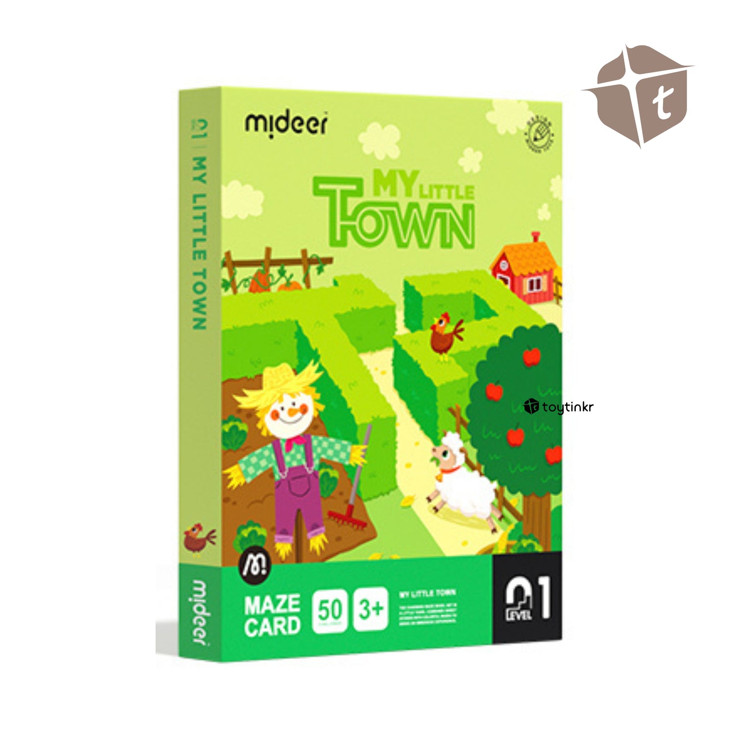 Mideer Level UP Maze Cards - Lv1 My Little Town by Toytinkr