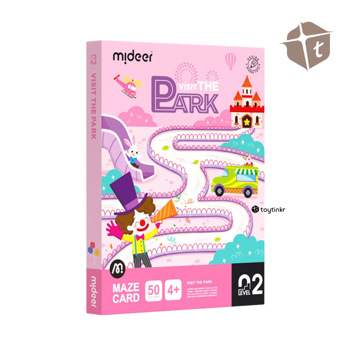 Mideer Level UP Maze Cards - Lv2 Visit the Park by Toytinkr