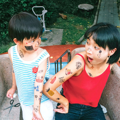 Mideer Childish Tattoo Stickers - Girl (Pack) by Toytinkr