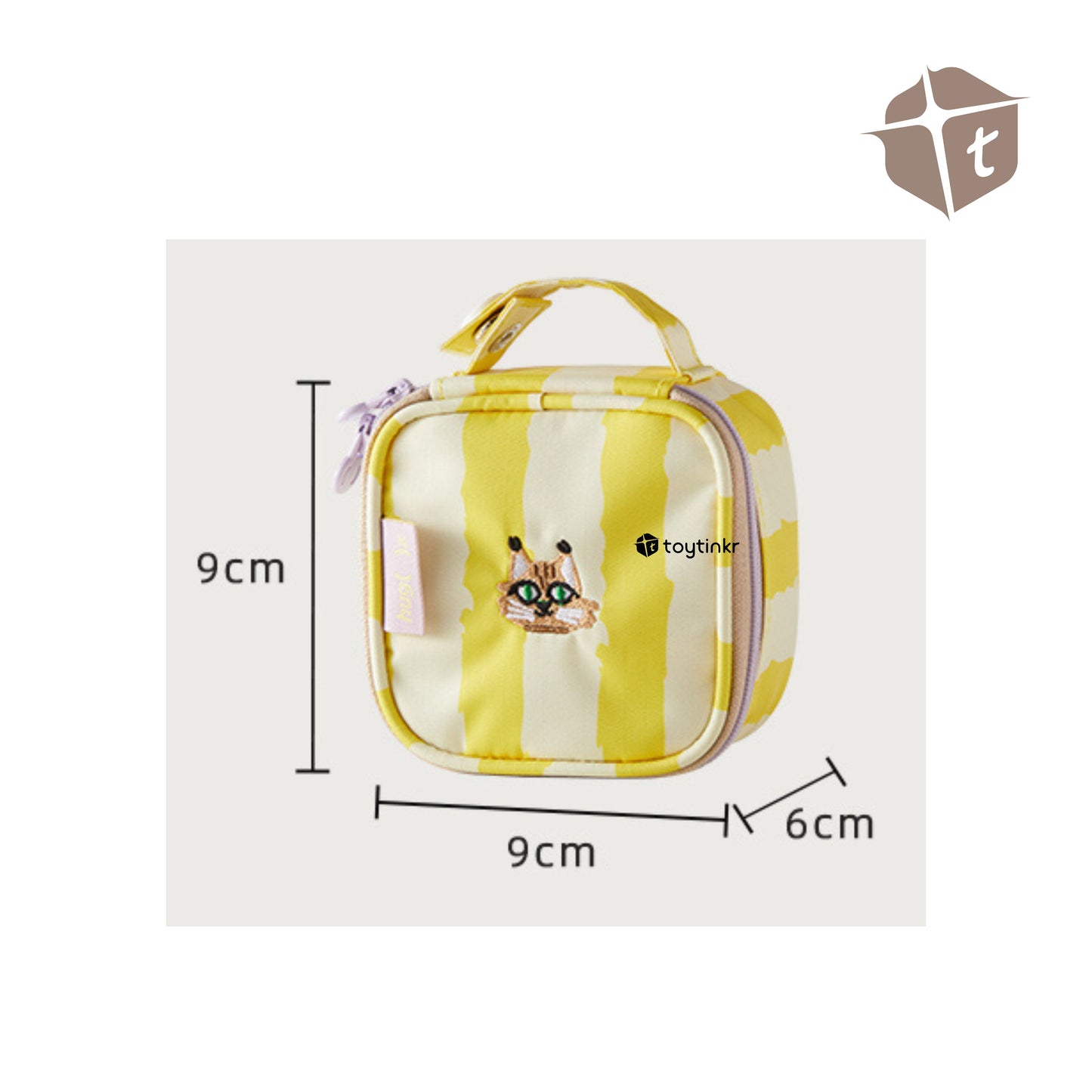 Hug Z Personalized Hanging Tofu Pouch by Toytinkr