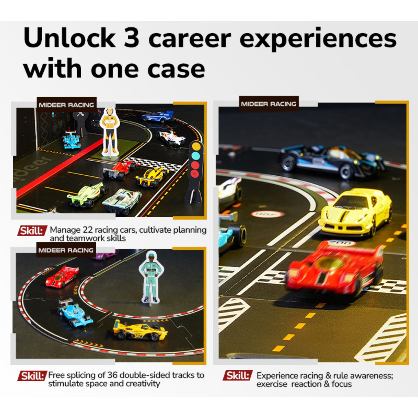 Mideer Speed Garage Track Set by Toytinkr