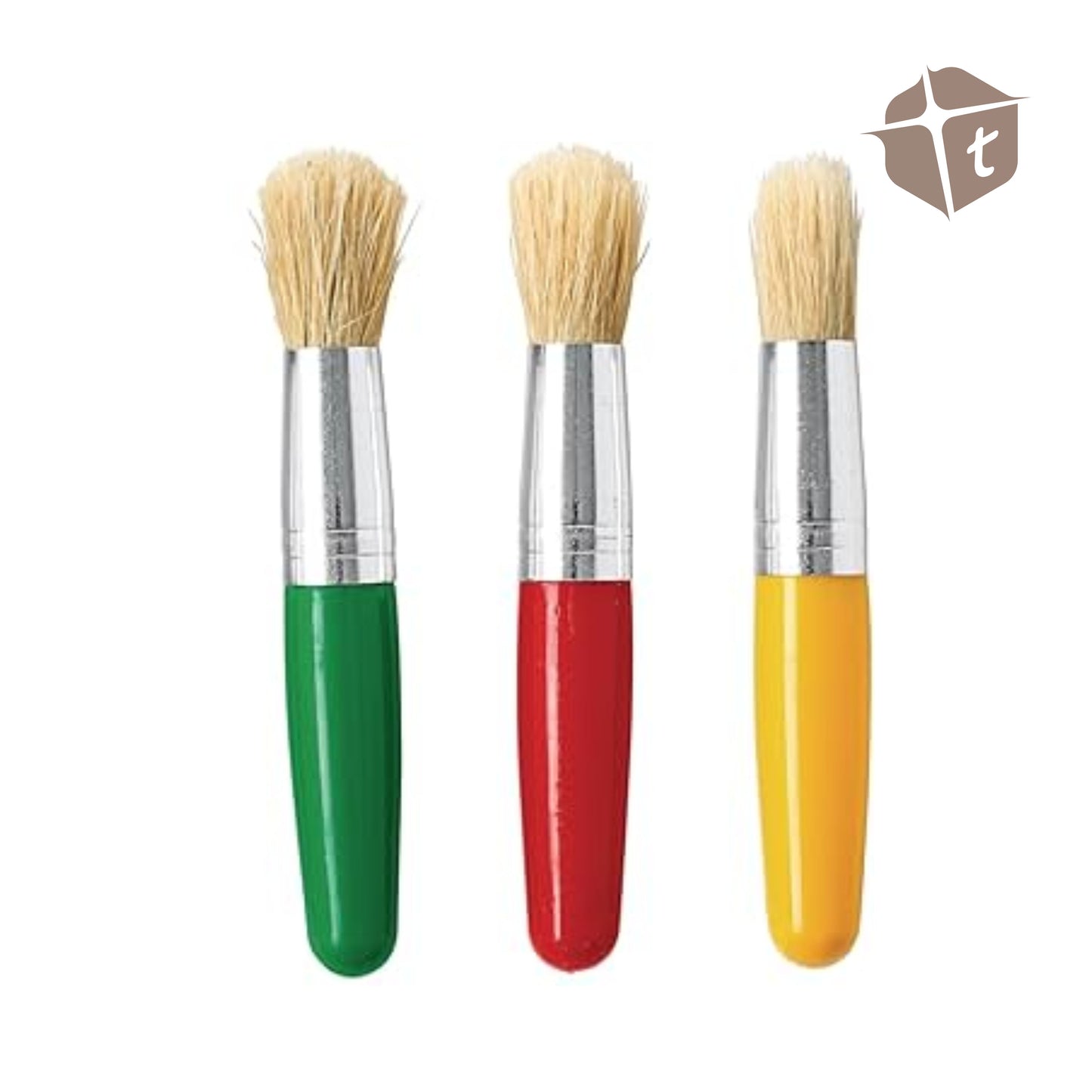 Mont Marte Chubby Bristle Brushes by Toytinkr