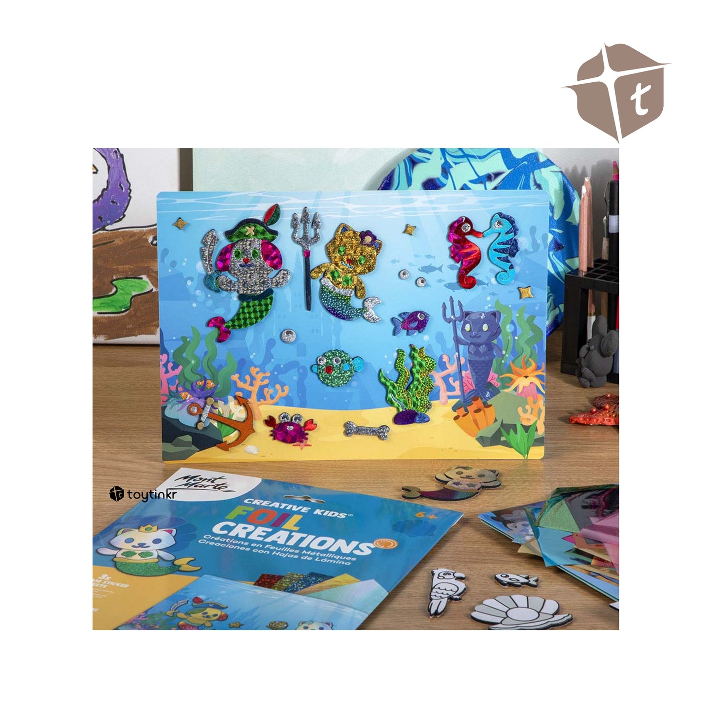 Mont Marte Foil Creations - Meowmaids and Barkaneers by Toytinkr