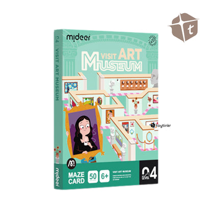 Mideer Level UP Maze Cards - Lv4 Visit Art Museum by Toytinkr