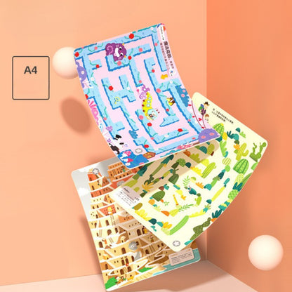 Mideer Level UP Maze Cards - Lv1 My Little Town by Toytinkr