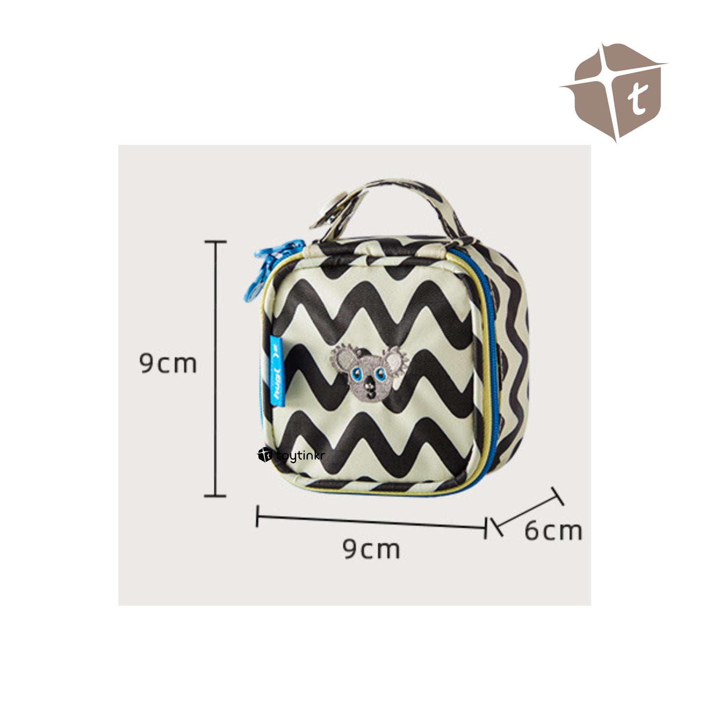 Hug Z Personalized Hanging Tofu Pouch by Toytinkr