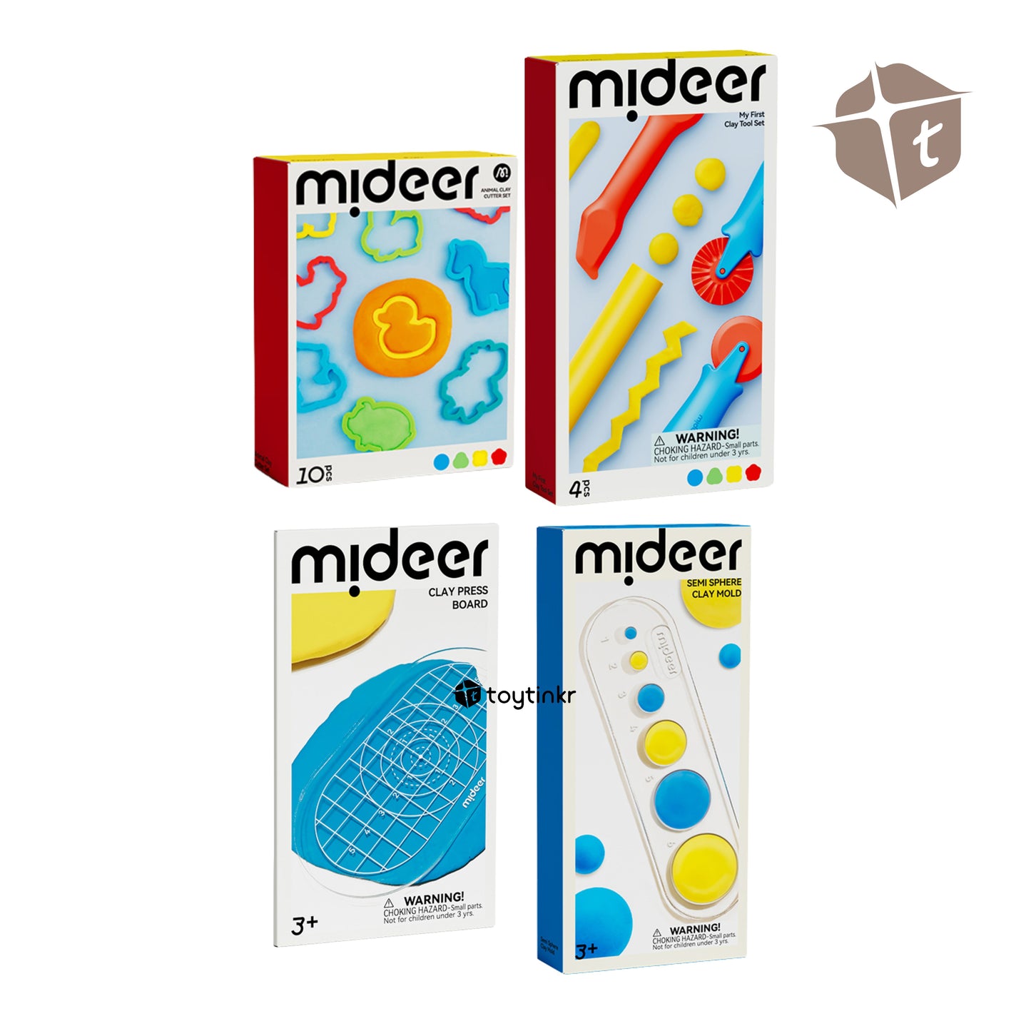 Mideer My First Clay Tool Set by Toytinkr