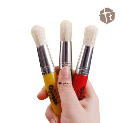 Mont Marte Chubby Bristle Brushes by Toytinkr