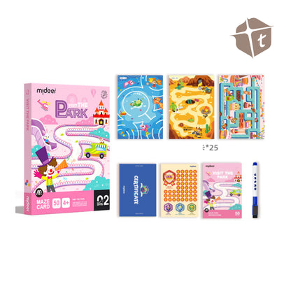 Mideer Level UP Maze Cards - Lv2 Visit the Park by Toytinkr