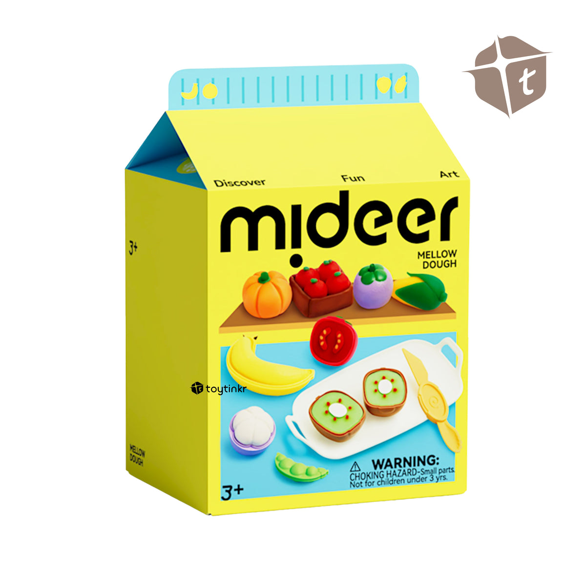 Mideer Mellow Dough - Fruits and Veggie Playset by Toytinkr
