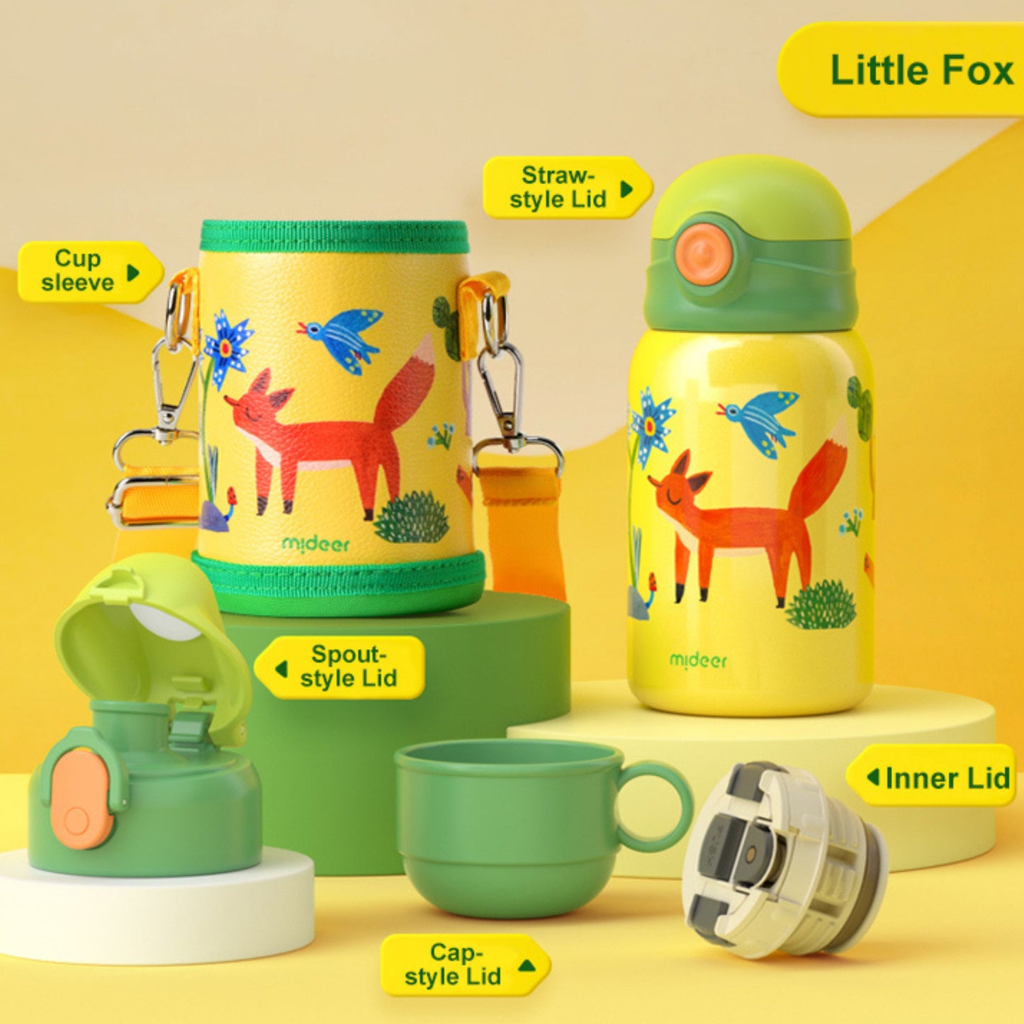Mideer Personalized Children Drinking Vacuum Cup by Toytinkr