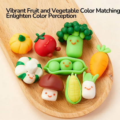 Mideer Mellow Dough - Fruits and Veggie Playset by Toytinkr