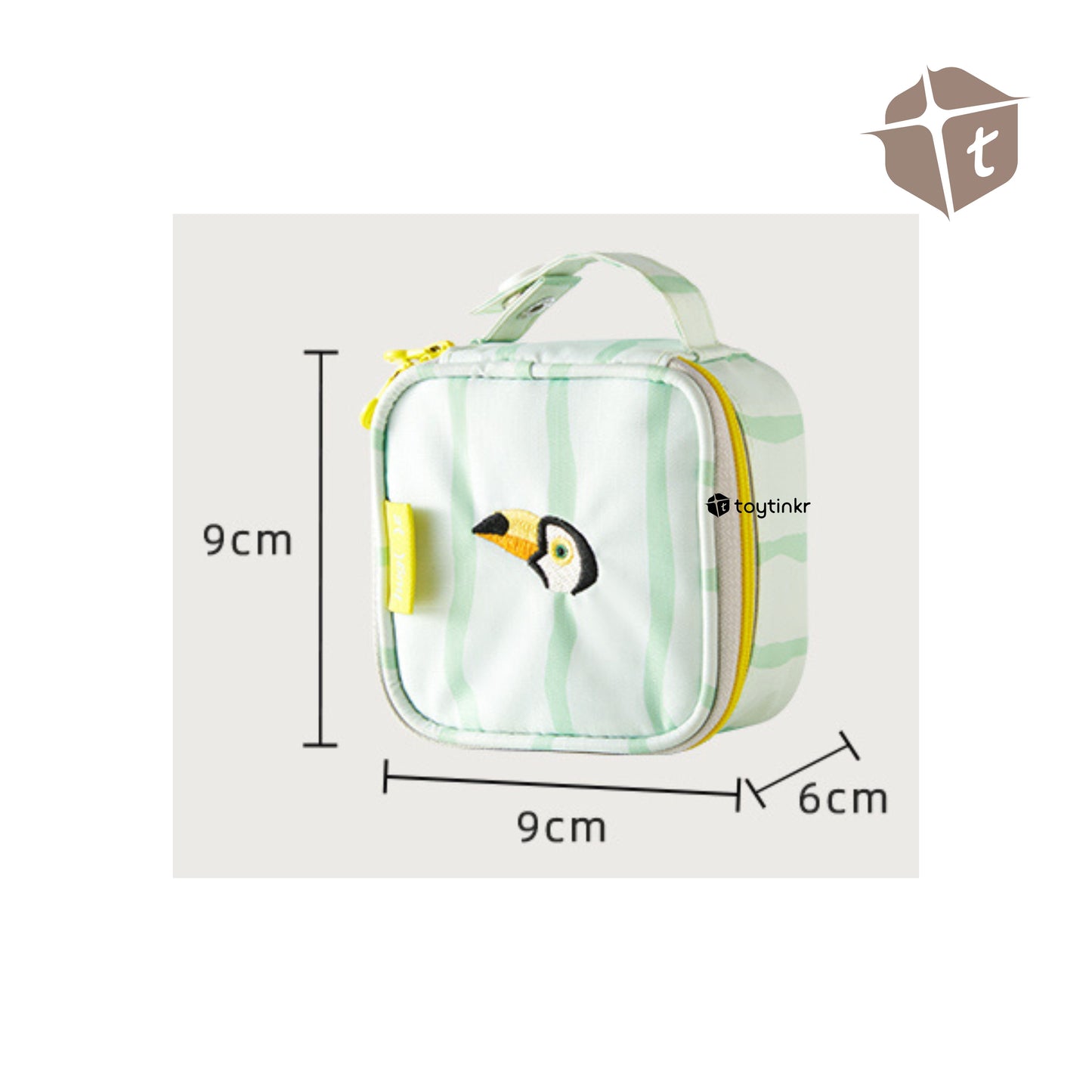 Hug Z Personalized Hanging Tofu Pouch by Toytinkr