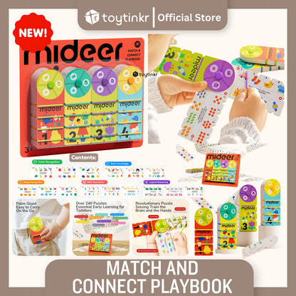 Mideer Match and Connect Playbook by Toytinkr