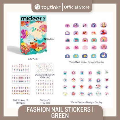 Mideer Fashion Nail Stickers by Toytinkr