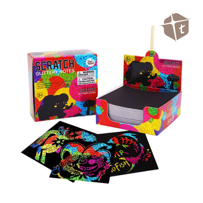 Jar Melo Scratch Note Cards - Glittery Note by Toytinkr