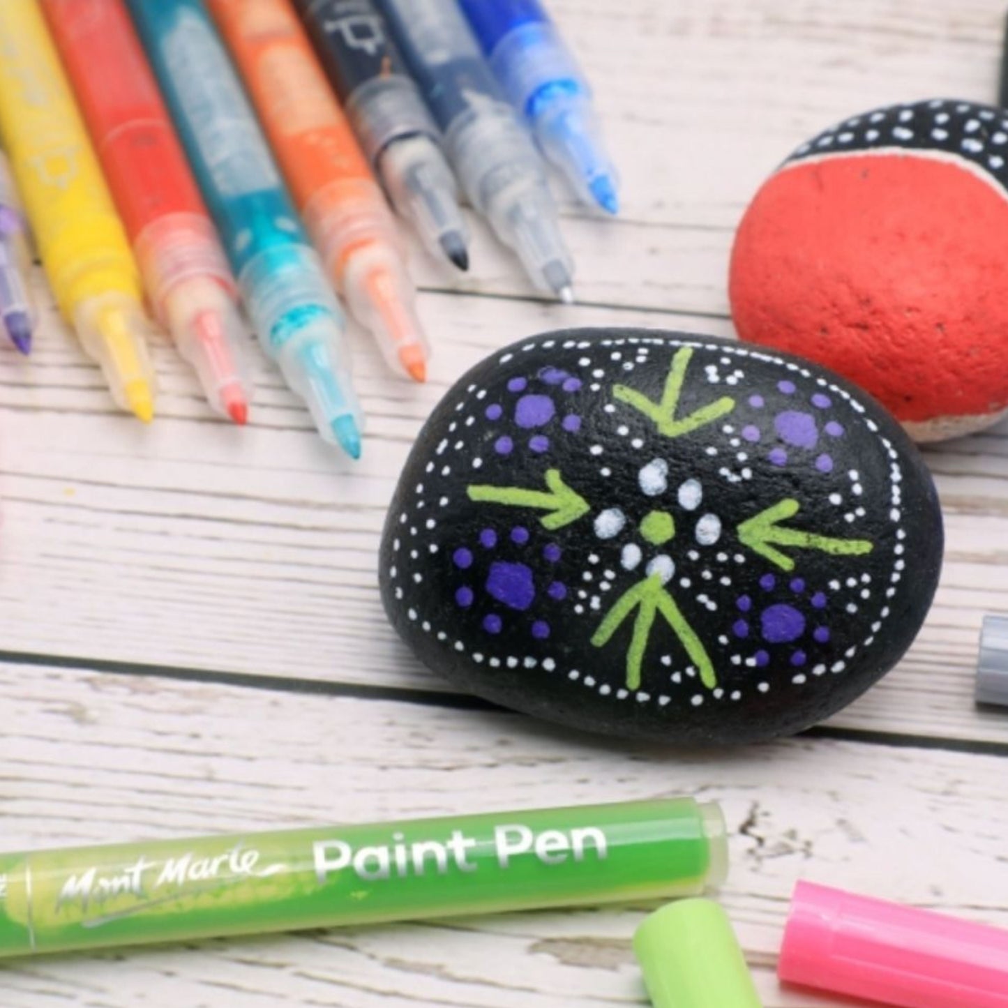 Mont Marte Acrylic Paint Pens 12pc by Toytinkr