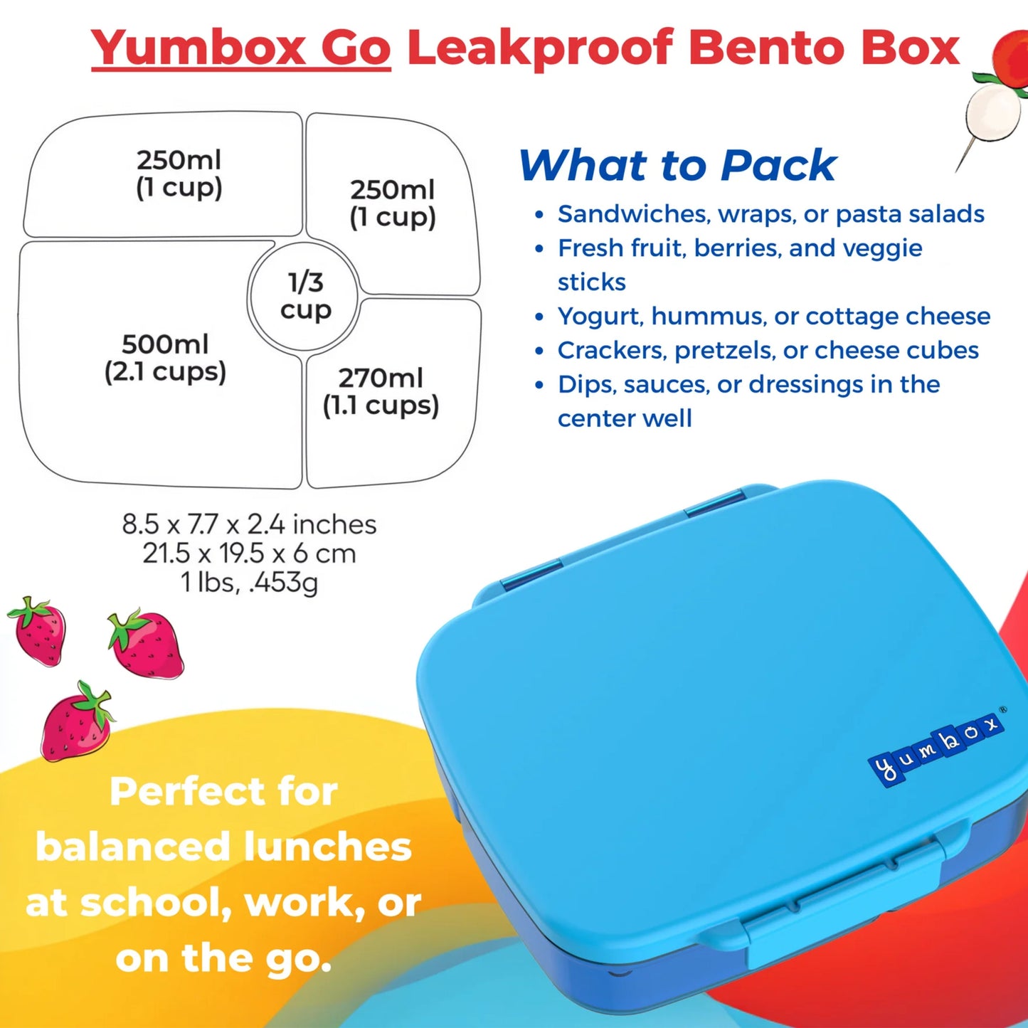 Personalized Go! Lunchbox Yumbox by Toytinkr